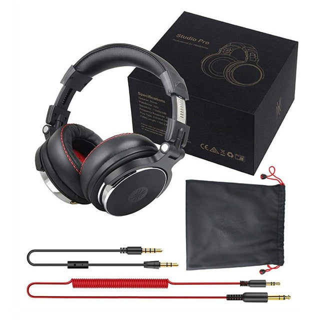 OneOdio Professional Studio Dynamic Stereo DJ Headphones with Mic