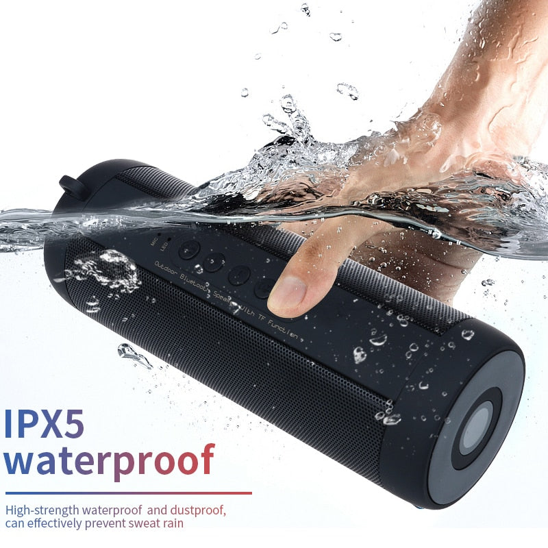 Ecoboseo IPX5 Waterproof Portable Outdoor Bluetooth Speaker