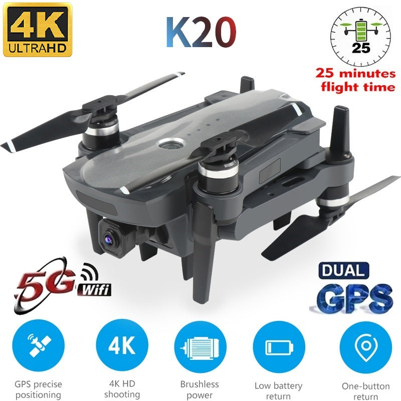 1800M 5G drone K20 GPS 4K HD Four-axis Professional-grade Drone